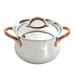 Image 12 of Shopberghoff Ouro Gold 11Pc 18/10 Stainless Steel Cookware Set, SS Lids, Rose Gold Handles