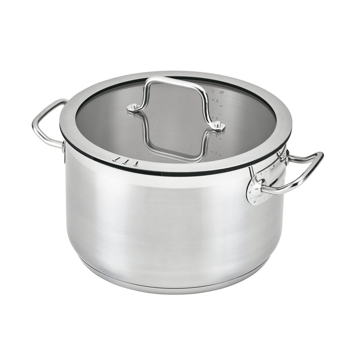 Image 3 of Shopberghoff Essentials 7Pc Downdraft 18/10 Stainless Steel Cookware Set
