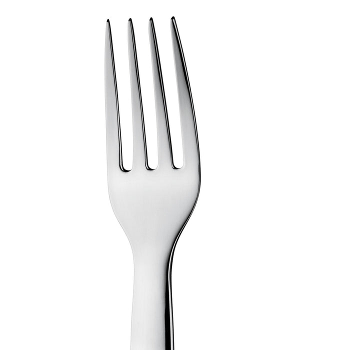 Image 2 of Essentials 12Pc Stainless Steel Dinner Fork Set, Quadro, 7.75"