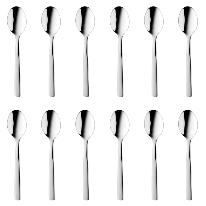 Image 5 of Essentials 12Pc Stainless Steel Coffee Spoon Set, Pure, 5.5"