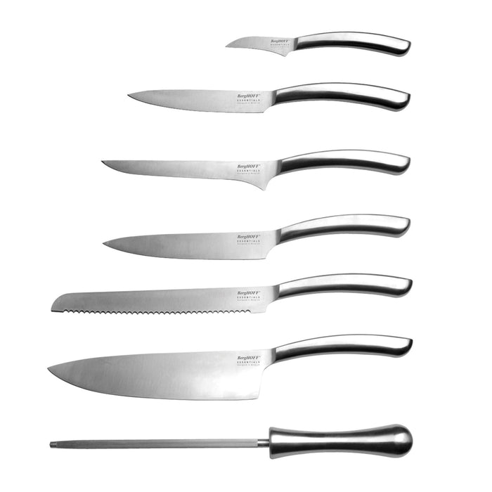 Image 4 of Shopberghoff Concavo 8 Pc Stainless Steel Knife Set with Block