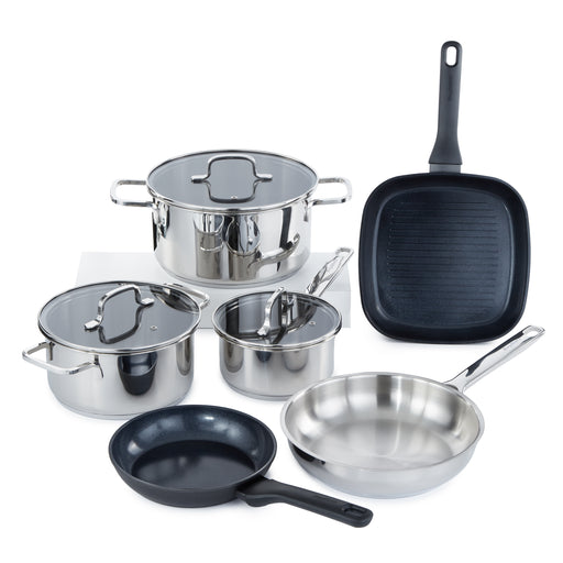Image 1 of Shopberghoff DiNA Helix Recycled 9pc Cookware Set