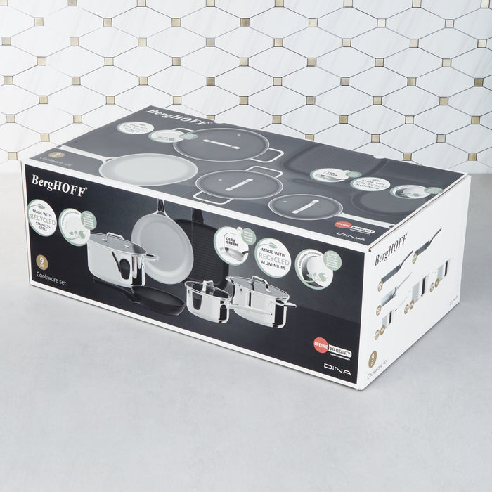 Image 7 of Shopberghoff DiNA Helix Recycled 9pc Cookware Set