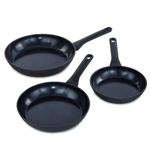 Image 1 of Shopberghoff DiNA Helix 3pc Nonstick Ceramic Fry Pan Set
