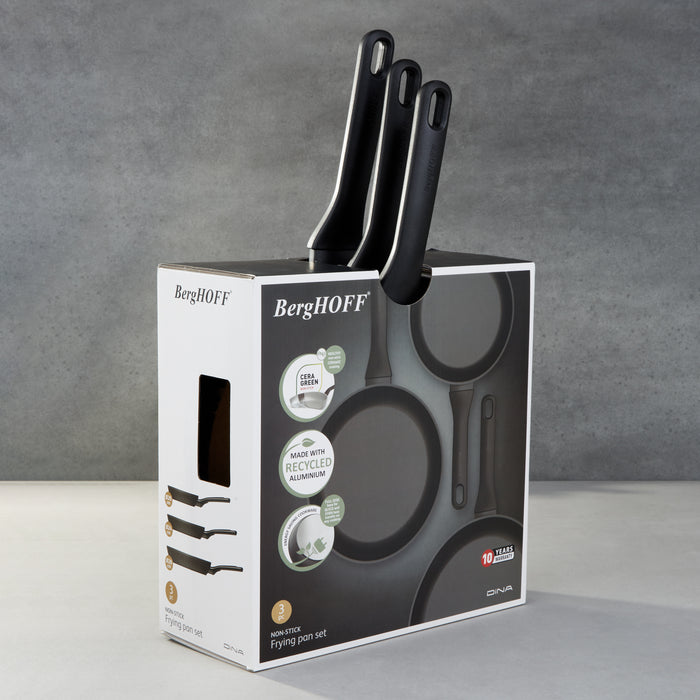 Image 7 of Shopberghoff DiNA Helix 3pc Nonstick Ceramic Fry Pan Set