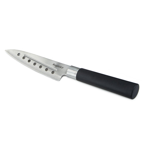 Image 1 of Shopberghoff DiNA Codon Stainless Steel Santoku Knife with Holes, 5"