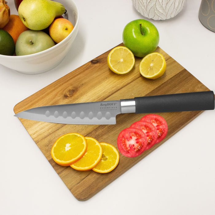 Image 6 of Shopberghoff DiNA Codon Stainless Steel Scalloped Santoku Knife, 5"