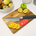 Image 6 of Shopberghoff DiNA Codon Stainless Steel Scalloped Santoku Knife, 5"