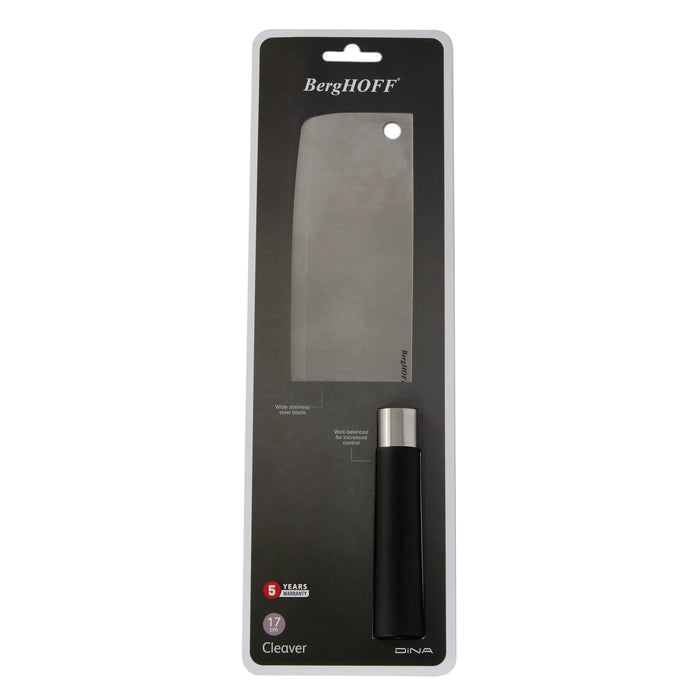 Image 8 of Shopberghoff DiNA Codon Stainless Steel Cleaver, 6.75"