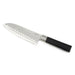 Image 1 of Shopberghoff DiNA Codon Stainless Steel Scalloped Santoku Knife, 6.75"
