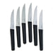 Image 1 of Shopberghoff DiNA Matrix 6Pc Stainless Steel Steak Knife Set, 4.5"