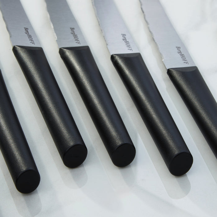 Image 3 of Shopberghoff DiNA Matrix 6Pc Stainless Steel Steak Knife Set, 4.5"