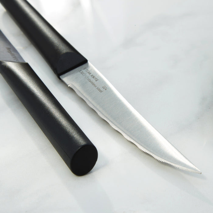 Image 4 of Shopberghoff DiNA Matrix 6Pc Stainless Steel Steak Knife Set, 4.5"