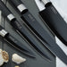 Image 6 of Shopberghoff DiNA Prime 4pc Nonstick Stainless Steel Knife Set, Black
