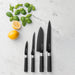 Image 7 of Shopberghoff DiNA Prime 4pc Nonstick Stainless Steel Knife Set, Black