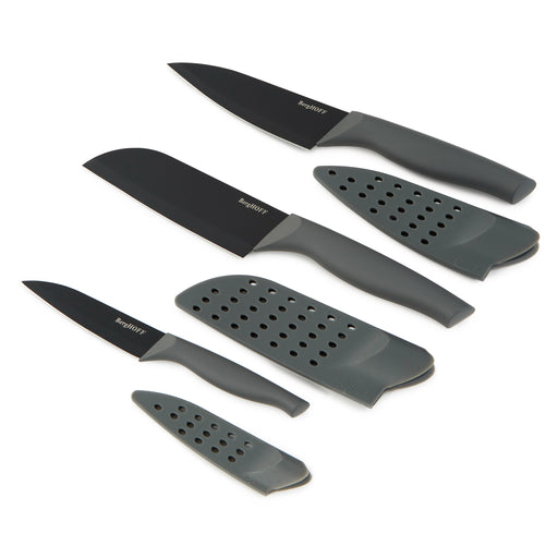 Image 1 of Shopberghoff DiNA Vector Nonstick Stainless Steel 3Pc Knife Set