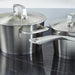 Image 4 of Meta 10Pc Recycled 18/10 Stainless Steel Cookware Set