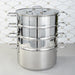 Image 1 of Shopberghoff DiNA Helix 18/10 Stainless Steel 5pc Steamer Set, Recycled