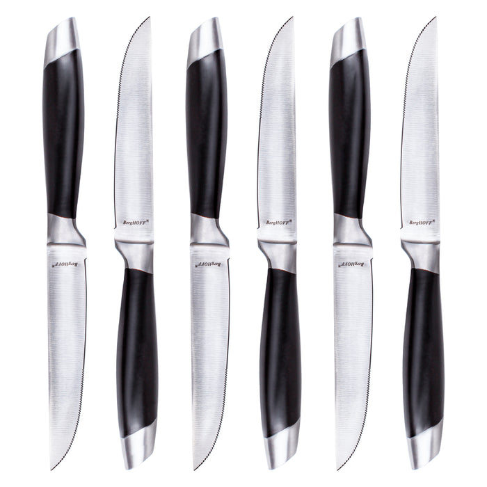 Image 1 of Shopberghoff Geminis 12" Stainless Steel Steak Knife, Set of 6