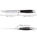 Image 3 of Shopberghoff Geminis 12" Stainless Steel Steak Knife, Set of 6