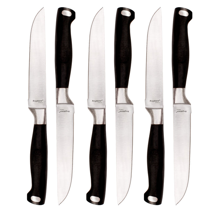 Image 1 of Shopberghoff Bistro 6" Stainless Steel Steak Knife, Set of 6