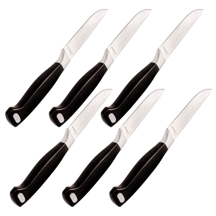Image 2 of Shopberghoff Bistro 6" Stainless Steel Steak Knife, Set of 6