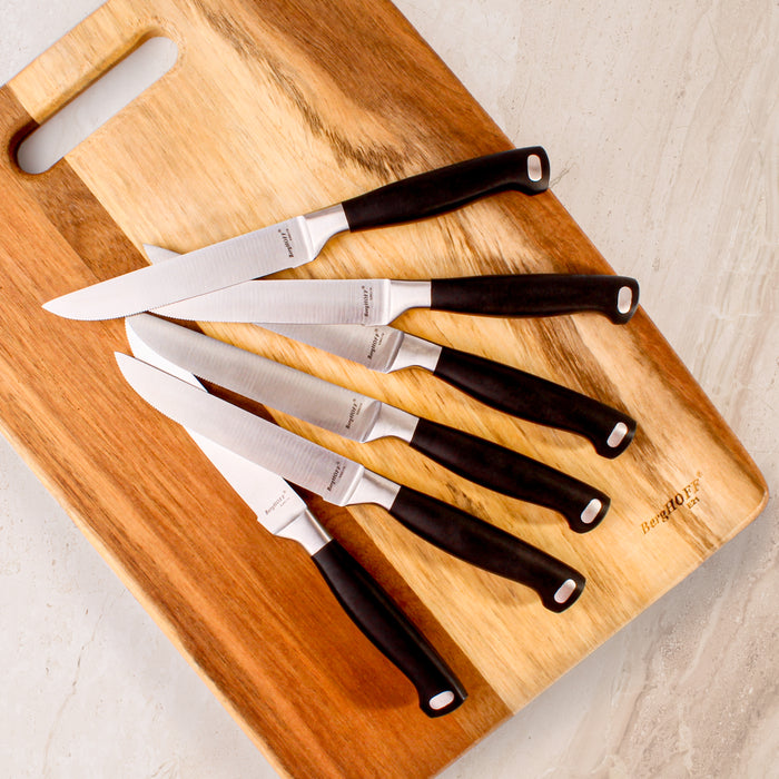 Image 6 of Shopberghoff Bistro 6" Stainless Steel Steak Knife, Set of 6