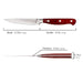 Image 3 of Shopberghoff Pakka Stainless Steel Steak Knife Set, Set of 4