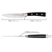 Image 8 of Essentials Classico 7pc Stainless Steel Steak Knife Set With Wood Case, 5"