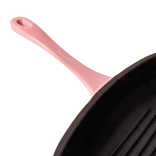 Image 2 of Shopberghoff Neo 11" Cast Iron Square Grill Pan, Pink