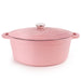 Image 1 of Shopberghoff Neo Cast Iron 8qt. Oval Dutch Oven 13" with Lid, Pink