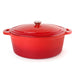 Image 1 of Shopberghoff Neo Cast Iron 8qt. Oval Dutch Oven 13" with Lid, Red
