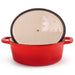 Image 2 of Shopberghoff Neo Cast Iron 5qt. Oval Dutch Oven 11.5" with Lid, Red