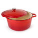 Image 3 of Shopberghoff Neo Cast Iron 7qt. Round Dutch Oven 11" with Lid, Red