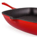 Image 3 of Shopberghoff Neo 11" Cast Iron Square Grill Pan, Red