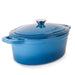 Image 3 of Shopberghoff Neo Cast Iron 8qt. Oval Dutch Oven 13" with Lid, Blue