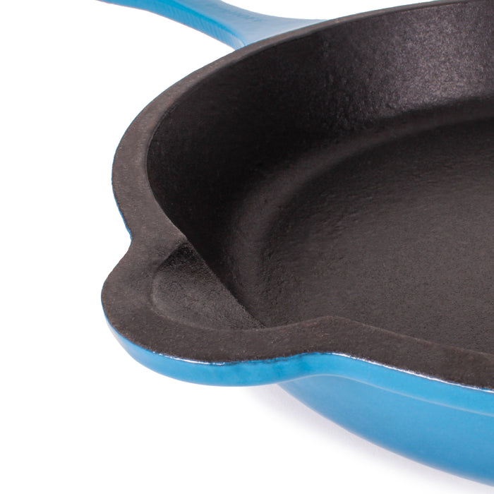 Image 4 of Shopberghoff Neo 10" Cast Iron Fry Pan, Blue