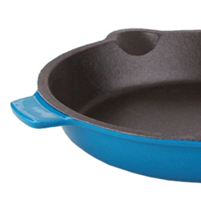 Image 9 of Shopberghoff Neo 10" Cast Iron Fry Pan, Blue