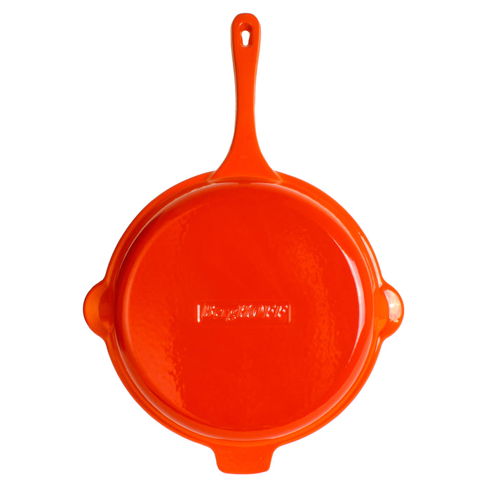 Image 5 of Neo 10" Cast Iron Fry Pan, Orange