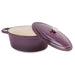 Image 4 of Shopberghoff Neo Cast Iron 8qt. Oval Dutch Oven 13" with Lid, Purple
