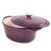 Image 3 of Shopberghoff Neo Cast Iron 5qt. Oval Dutch Oven 11.5" with Lid, Purple