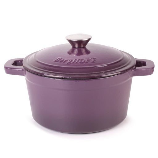 Image 1 of Shopberghoff Neo Cast Iron 3qt. Round Dutch Oven 8" with Lid, Purple