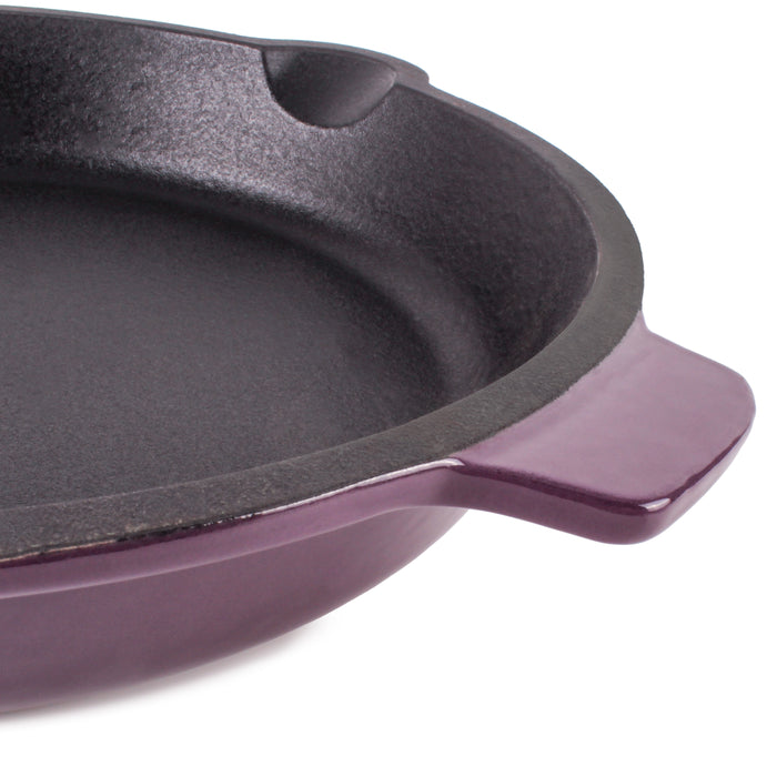 Image 4 of Shopberghoff Neo 10" Cast Iron Fry Pan, Purple