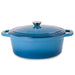 Image 1 of Shopberghoff Neo Cast Iron 5qt. Oval Dutch Oven 11.5" with Lid, Blue