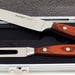 Image 3 of Shopberghoff Pakka Wood 3Pc Stainless Steel Carving Set with Case