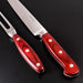 Image 5 of Shopberghoff Pakka Wood 3Pc Stainless Steel Carving Set with Case