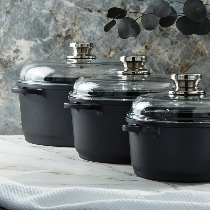 Image 09 of EuroCAST 9Pc Non-stick Chef's Cookware Set