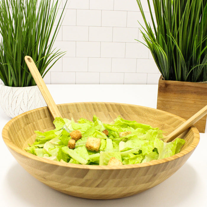 Image 2 of Shopberghoff 14" Bamboo Salad Bowl