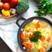 Image 4 of EuroCAST Cast Aluminum Nonstick 11" Stockpot 7qt., Glass Lid