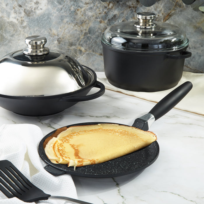 Image 4 of EuroCAST Cast Aluminum Nonstick 10" Pancake Pan